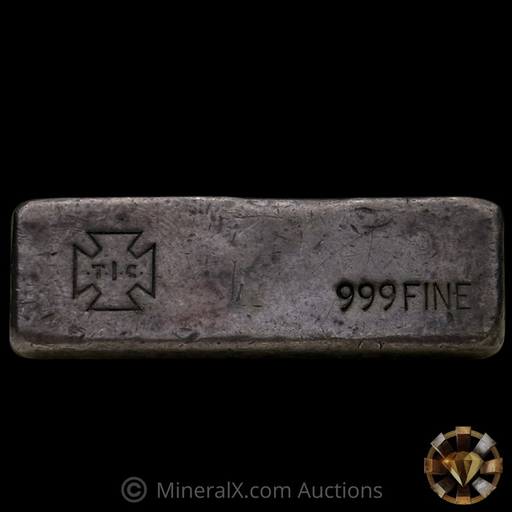 2oz T l C Vintage Silver Bar