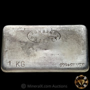 Kilo Johnson Matthey JM Australia Vintage Silver Bar