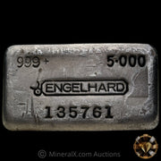 5oz Engelhard Rare 6th Series Vintage Silver Bar
