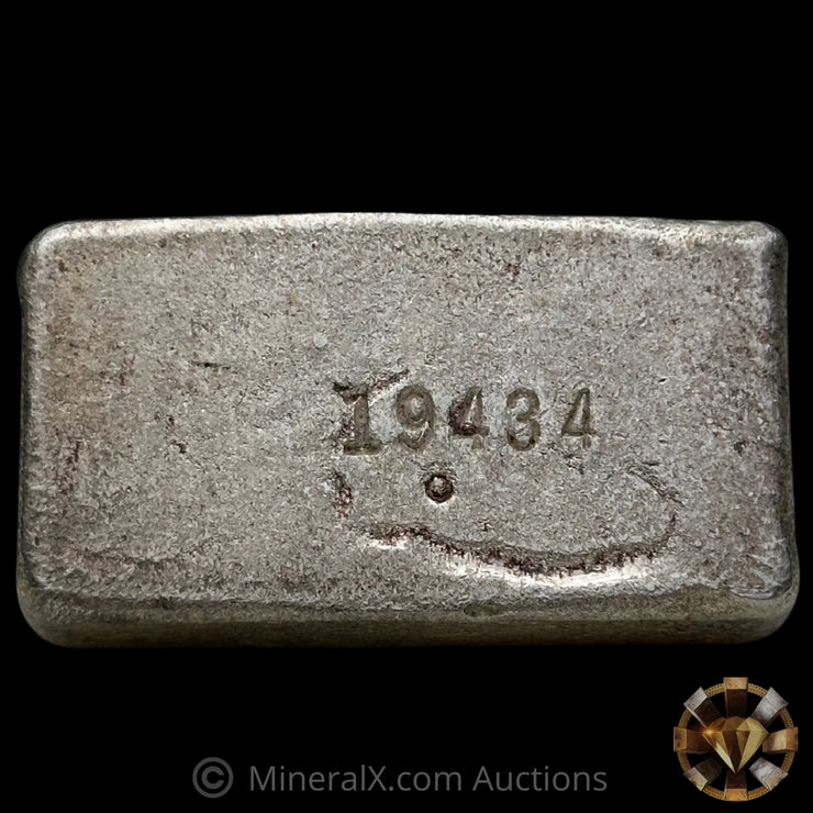 5oz Silvertowne Square Mold Vintage Silver Bar