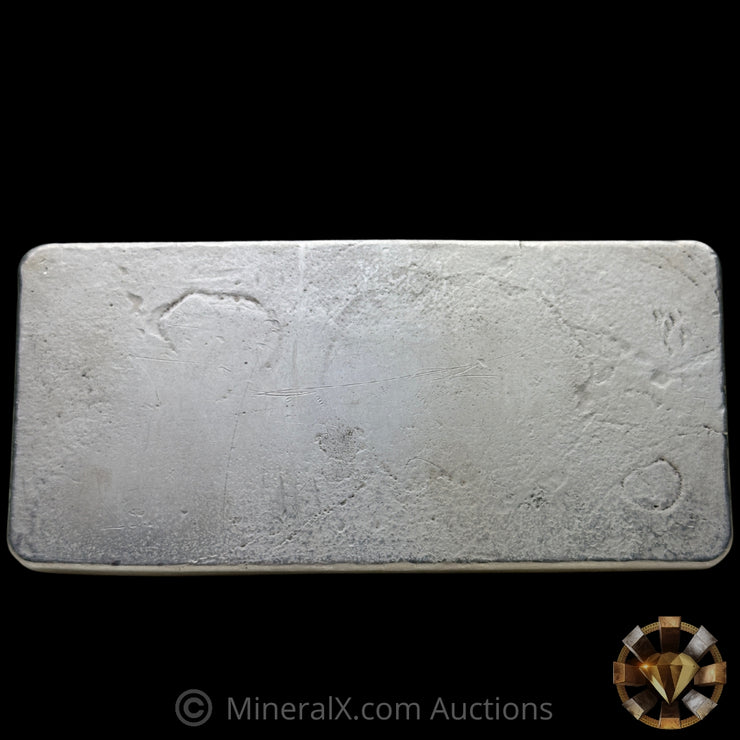 20oz Engelhard 1st Series Vintage Silver Bar With Unique Stamped "1" In Serial