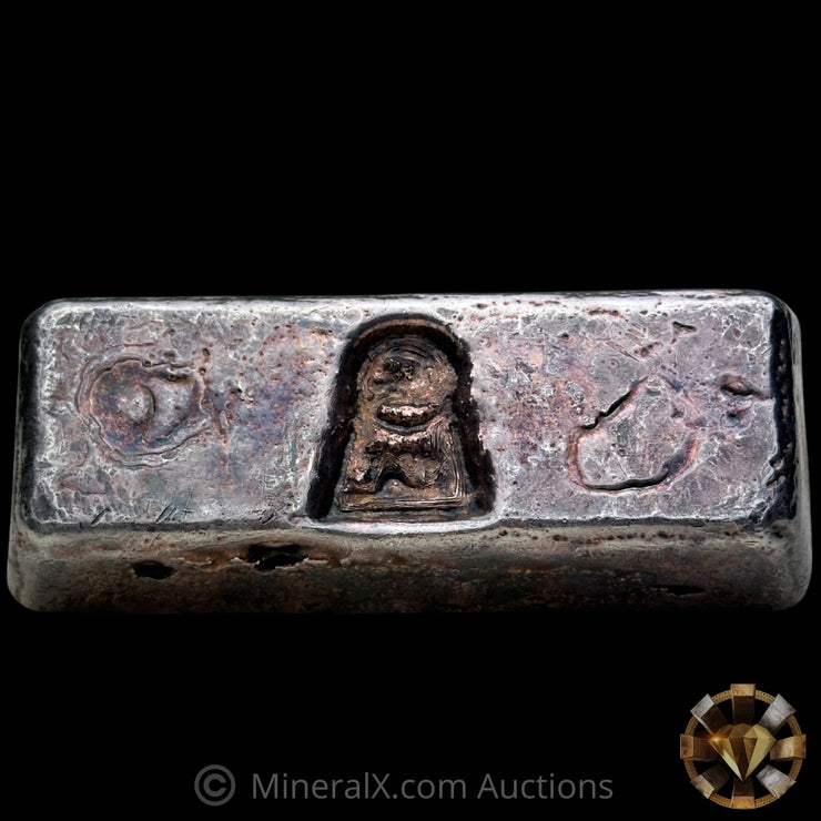 50oz Harrington Metallurgy Ltd Australia Vintage Silver Bar with RHA Counterstamp