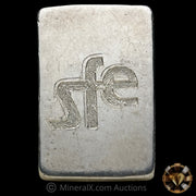 100g ABC Australian Bullion Company Vintage Silver Bar With Reverse SFE Engraving