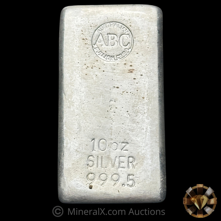 10oz ABC Australian Bullion Company Silver Bar