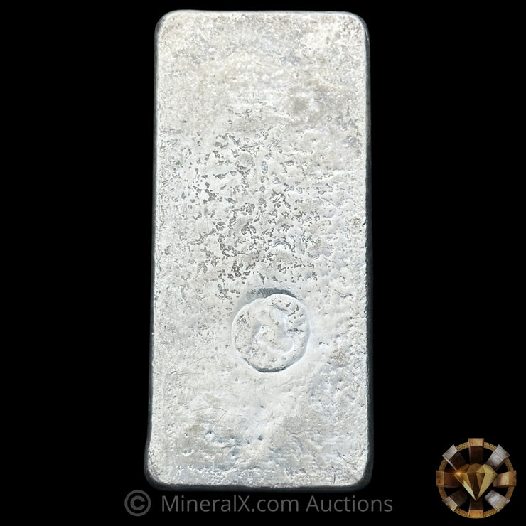 20oz Johnson Matthey JM OZ. TR Variety Vintage Silver Bar
