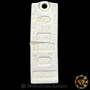 1/2oz MG Matthey Garrett Vintage Silver Pendant Bar