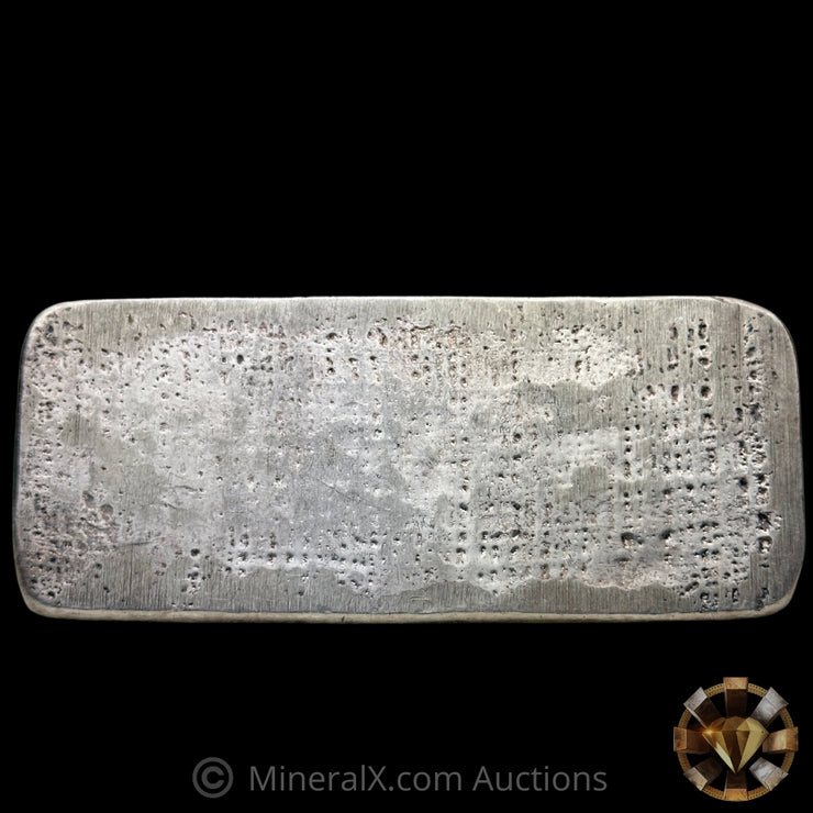 1/2Kilo Engelhard London Rare Y Prefix Vintage Silver Bar With Defined Reverse Waffleback