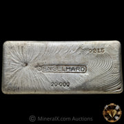 20oz Engelhard Bull Logo Vintage Silver Bar