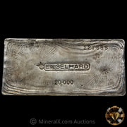 20oz Engelhard Bull Logo Vintage Silver Bar