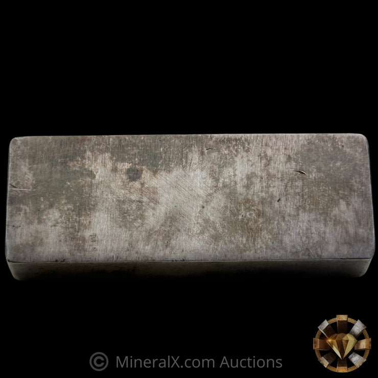 16.075oz (1/2Kilo) Engelhard 5 Digit Variety Bull Logo Vintage Extruded Silver Bar