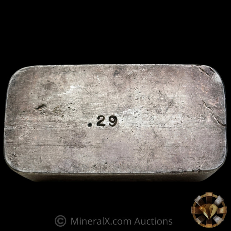 25oz Certified Bullion Vintage Silver Bar