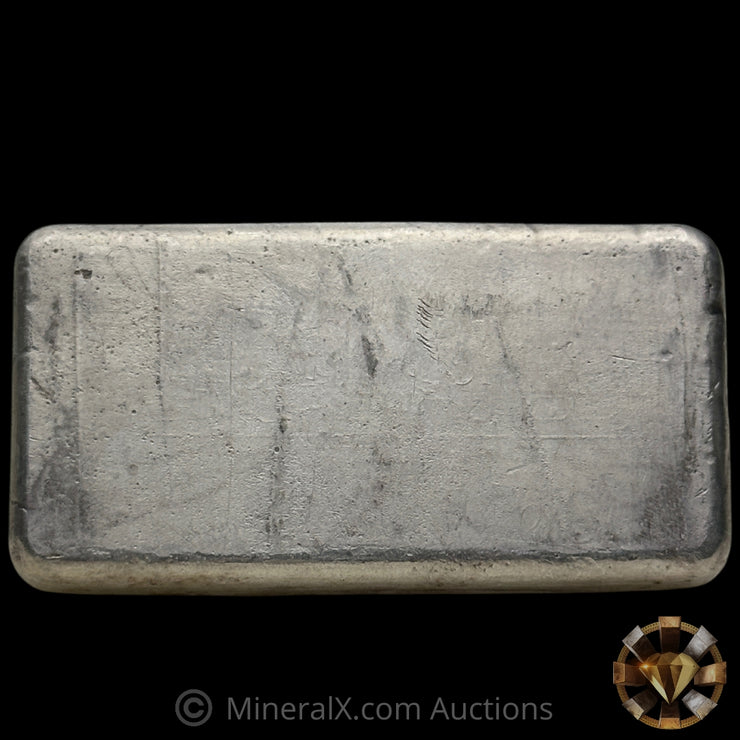 5oz Engelhard 1. Prefix Bull Logo Vintage Silver Bar