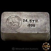 24.57oz Great Western Coin & Bullion Vintage Silver Bar