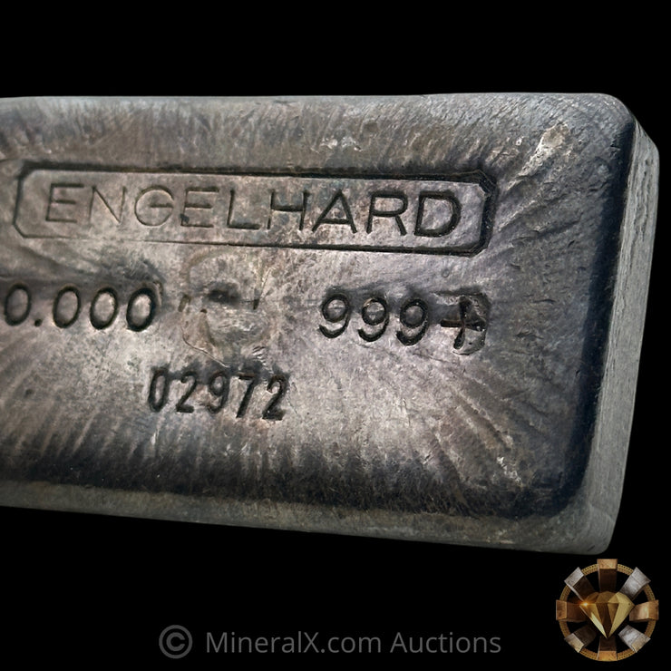 10oz Engelhard Top Hallmark 2nd Series Vintage Silver Bar