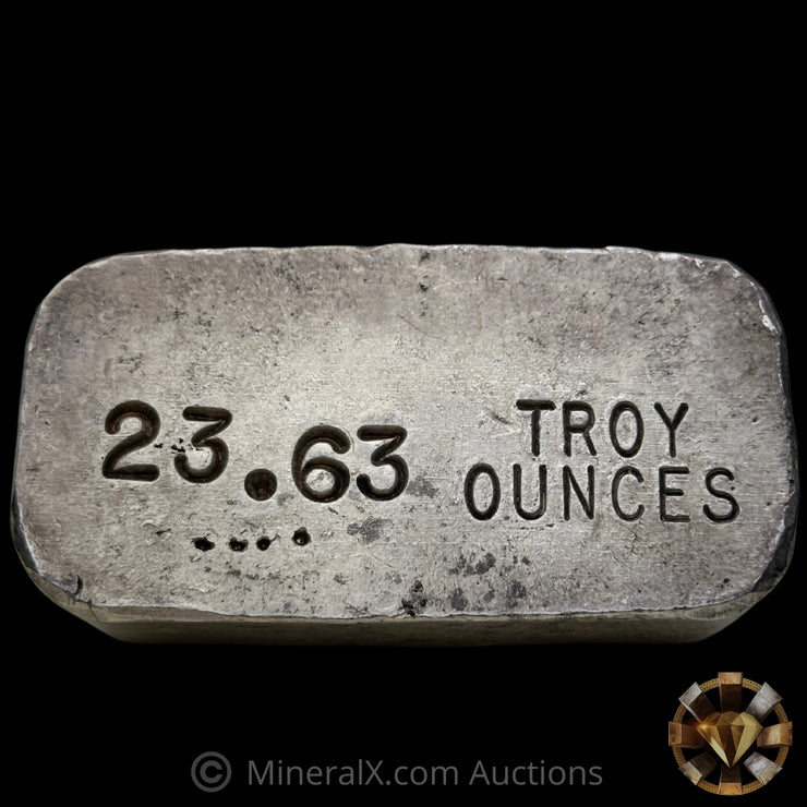 23.63oz Bear Paw Mining Vintage Silver Bar