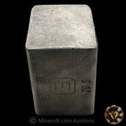 5oz Engelhard E Logo Industrial Extruded Vintage Silver Bar
