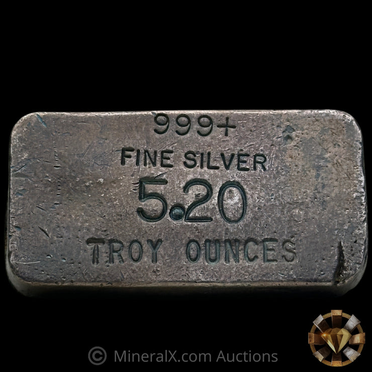 5.20oz Rarities Vintage Silver Bar