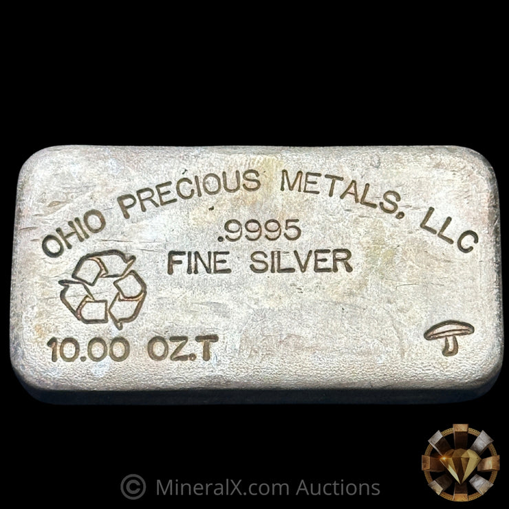 10oz Ohio Precious Metals Silver Bar