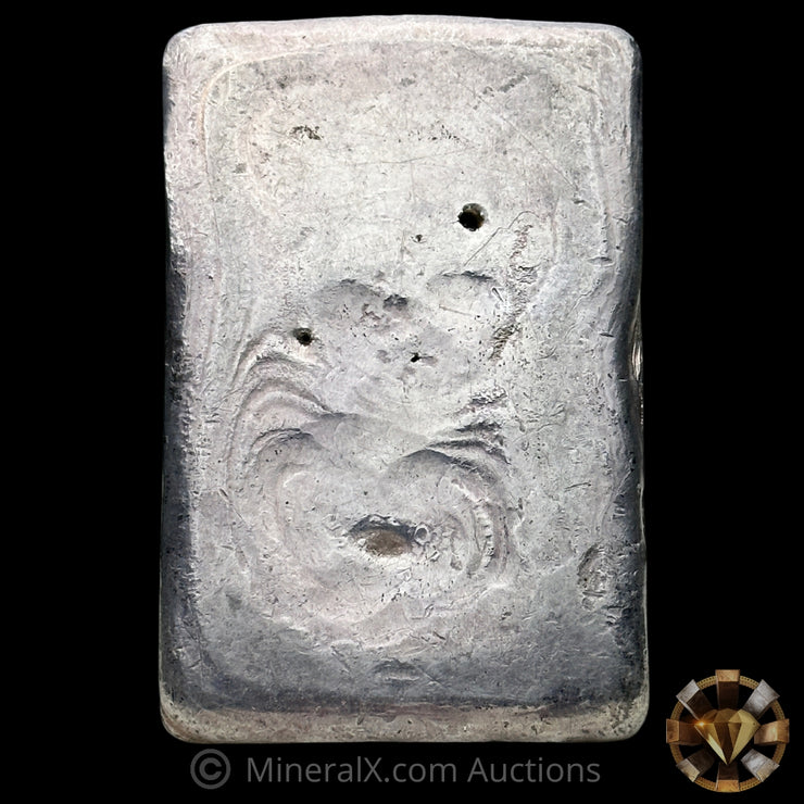 21.83oz 1956 US Mint San Francisco Vintage Silver Assay Bar With Unique Gas Bubbles (see description)