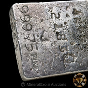 21.83oz 1956 US Mint San Francisco Vintage Silver Assay Bar With Unique Gas Bubbles (see description)