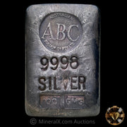 100g ABC Australian Bullion Company Vintage Silver Bar
