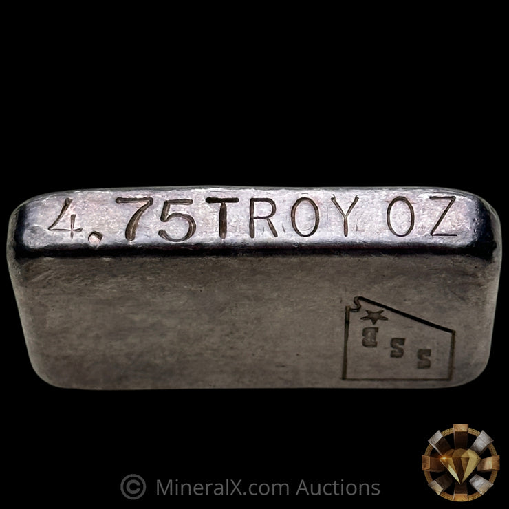 4.75oz SSB Silver State Bullion Nevada Vintage Silver Bar