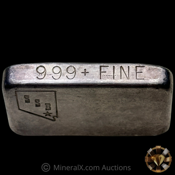 4.75oz SSB Silver State Bullion Nevada Vintage Silver Bar
