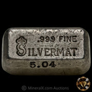 5.04oz Silvermat Vintage Silver Bar