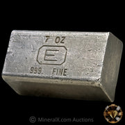 7oz Engelhard E Logo Industrial Extruded Vintage Silver Bar
