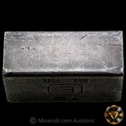 7oz Engelhard E Logo Industrial Extruded Vintage Silver Bar