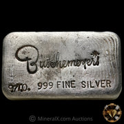 9.7oz Buschemeyers Vintage Silver Bar