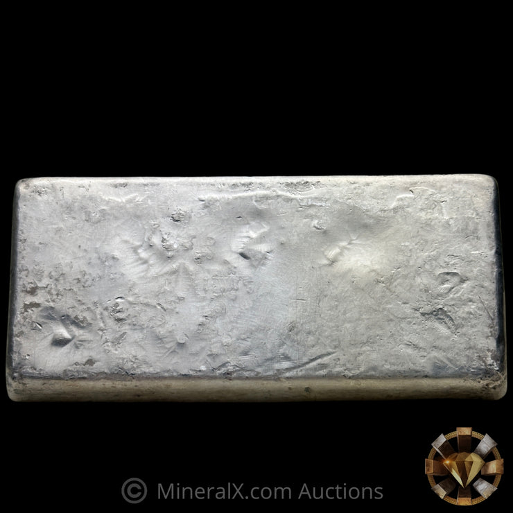 Kilo Matthey Garrett MG Vintage Silver Bar With SCCC Southern Cross Coins & Commodities Counterstamp