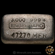 3oz Engelhard MFR Vintage Silver Bar