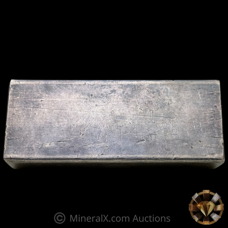 25oz Engelhard E Logo Industrial Extruded Vintage Silver Bar