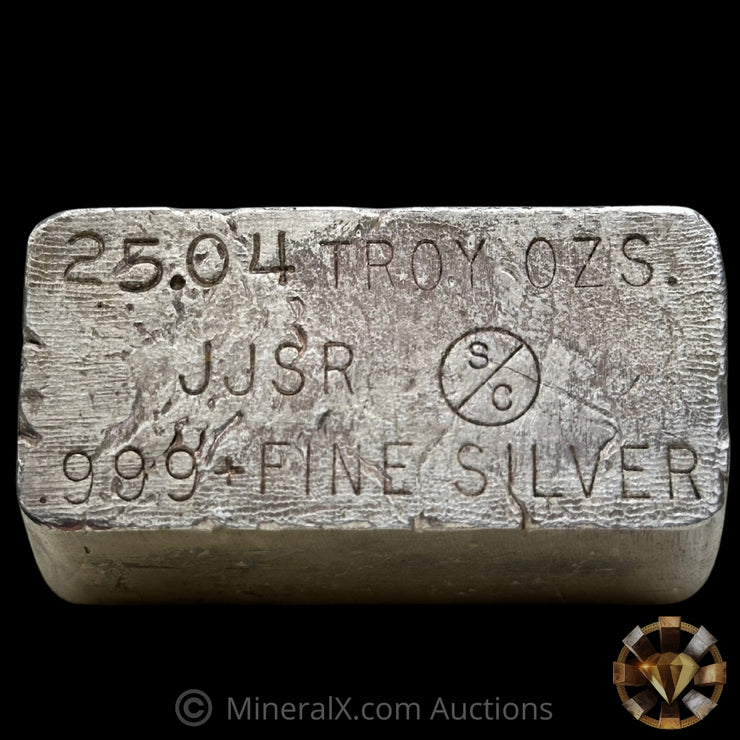 25.04oz JJSR Vintage Silver Bar