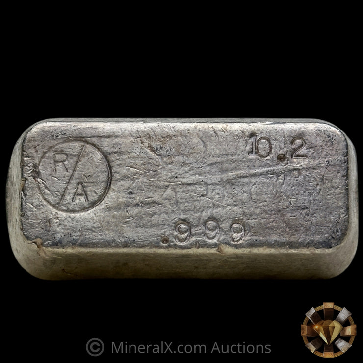 10.2oz RA Vintage Silver Bar