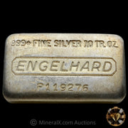 10oz Engelhard P Loaf Vintage Silver Bar