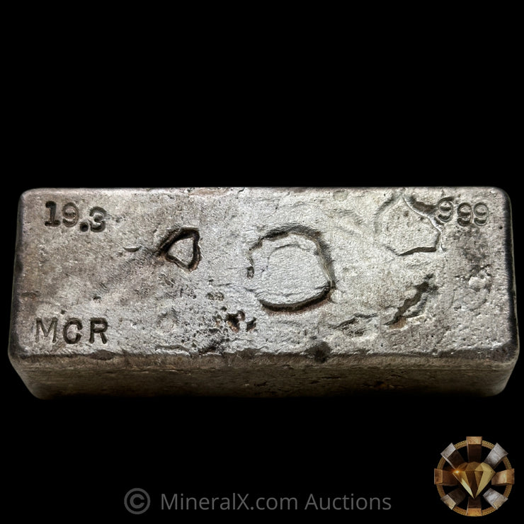19.3oz MCR Vintage Silver Bar