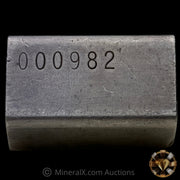 3oz Engelhard E Logo Industrial Extruded Vintage Silver Bar