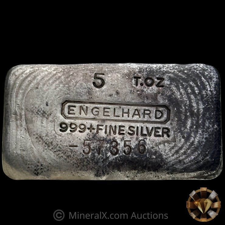 5oz Engelhard - Prefix 7th Series Vintage Silver Bar