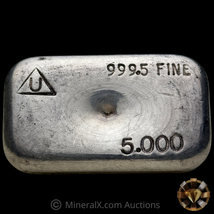 5oz Delta Smelting & Refining Vintage Silver Bar