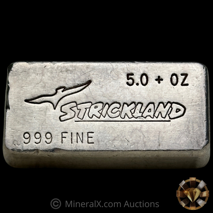 5oz Strickland Vintage Silver Bar