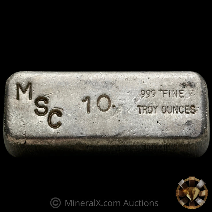 10oz MSC Vintage Silver Bar