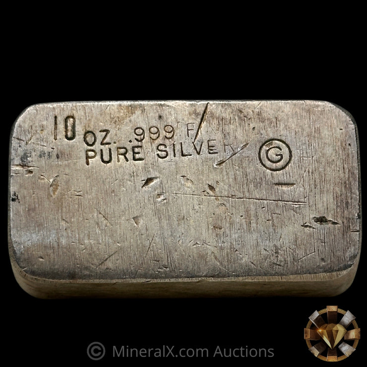 10oz G Global Vintage Silver bar