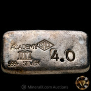 4.0oz Academy CSRCO Vintage Silver Bar