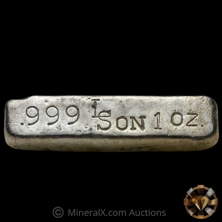 1oz LSon Vintage Silver Bar