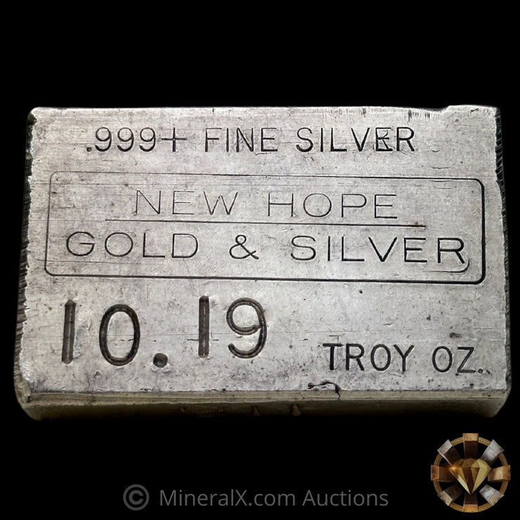 10.19oz New Hope Vintage Silver Bar