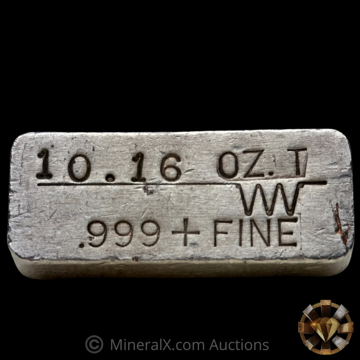 10.16oz CMX Seattle Vintage Silver Bar