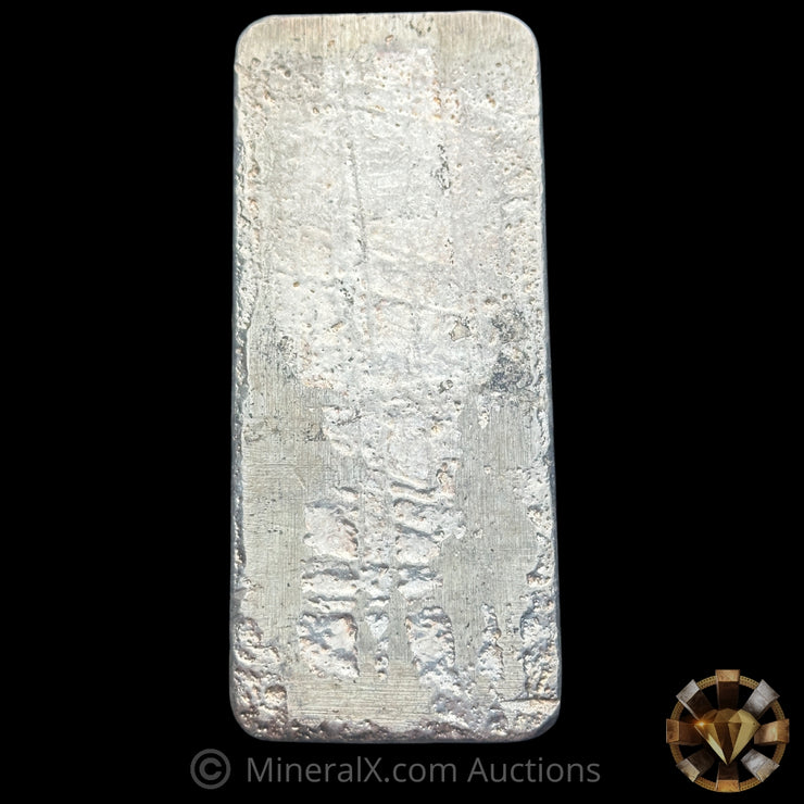 Kilo Johnson Matthey JM London Rare Sharps & Pixley Bullion Brokers Counterstamp Vintage Silver Bar