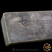 16.075oz (1/2Kilo) Engelhard 0 leading 5 Digit Variety Bull Logo Extruded Vintage Silver Bar